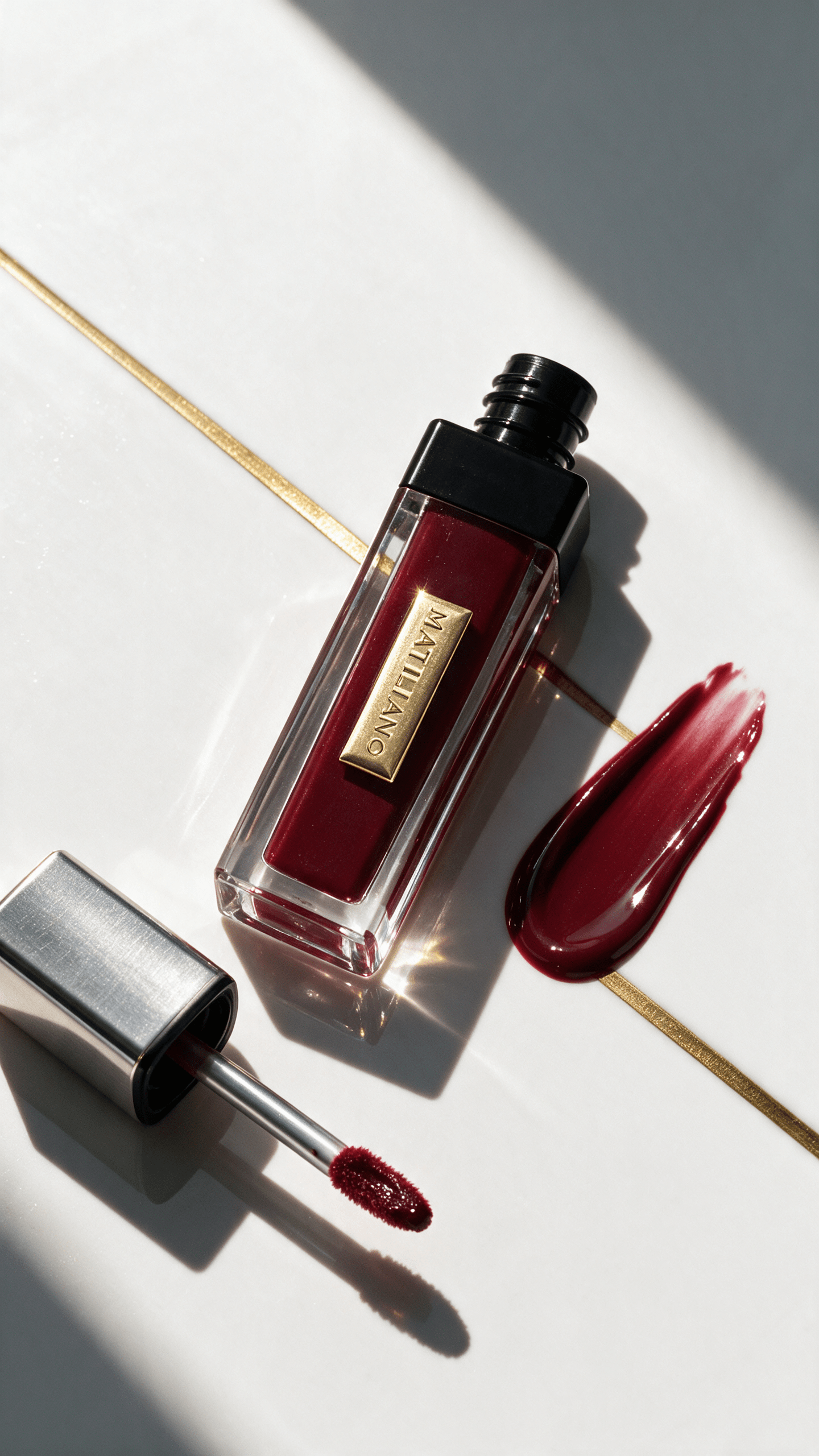 MATILIANO LUCENZA lip gloss – hydrating glossy lip colour with nourishing fruit oils