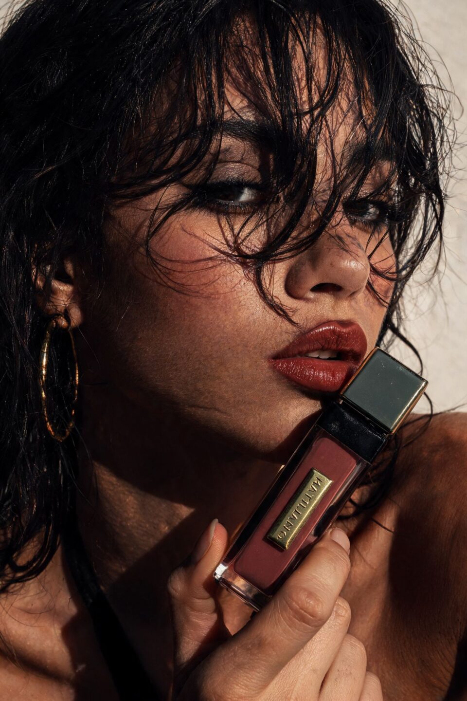 MATILIANO LUCENZA lip gloss – hydrating glossy lip colour with nourishing fruit oils